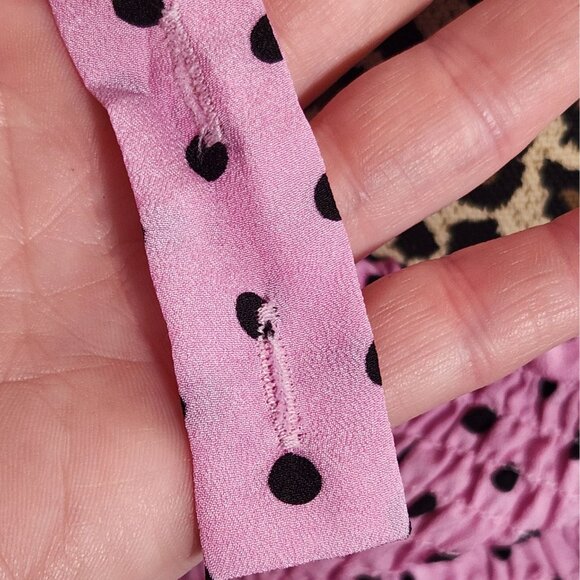 Multi style Pink polka dot dress - Picture 4 of 5